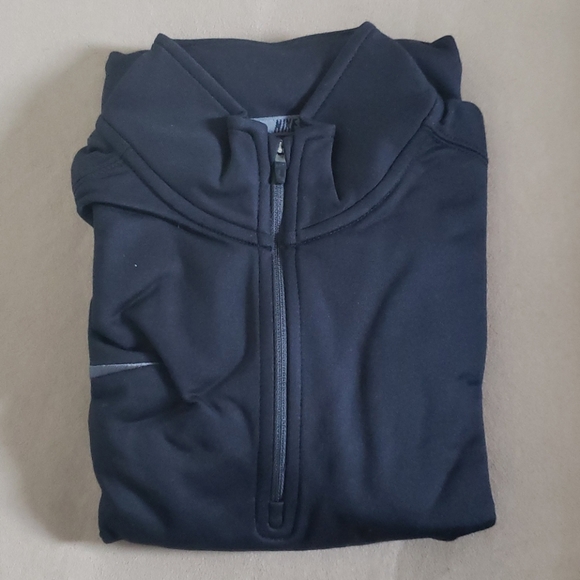 Nike Womens Dri Fit Quarter Zip Size Large Pullover Sweater - Picture 5 of 7
